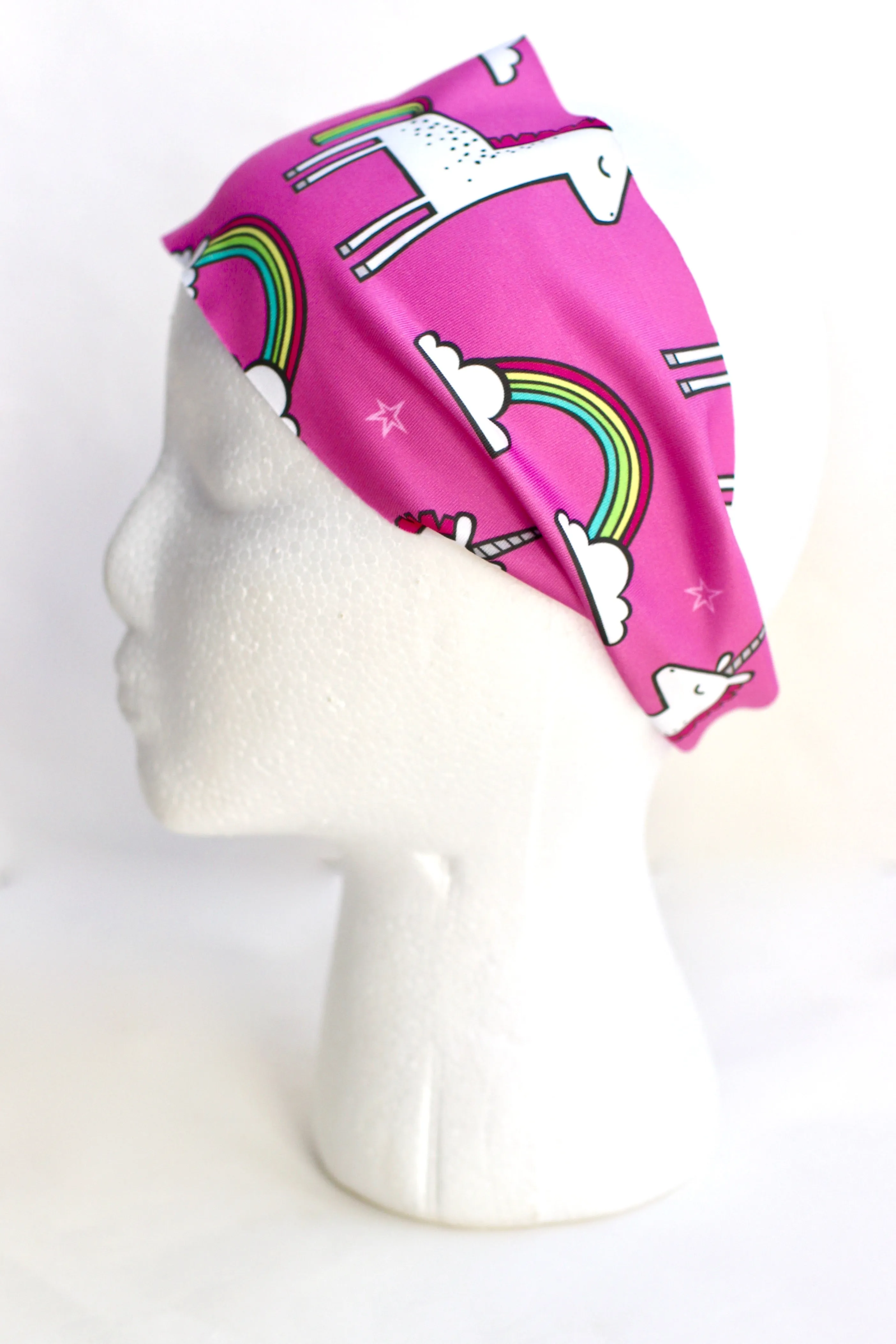 Sweat Wicking Unicorn Headband