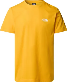 The North Face Men&#x27;s Simple Dome T-Shirt Summit Gold | Buy The North Face Men&#x27;s Simple Dome T-Shirt Summit Gold here | Outnorth