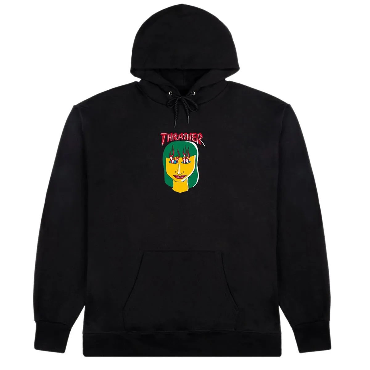 Thrasher Talk Shit By Gonz Hoodie - Black