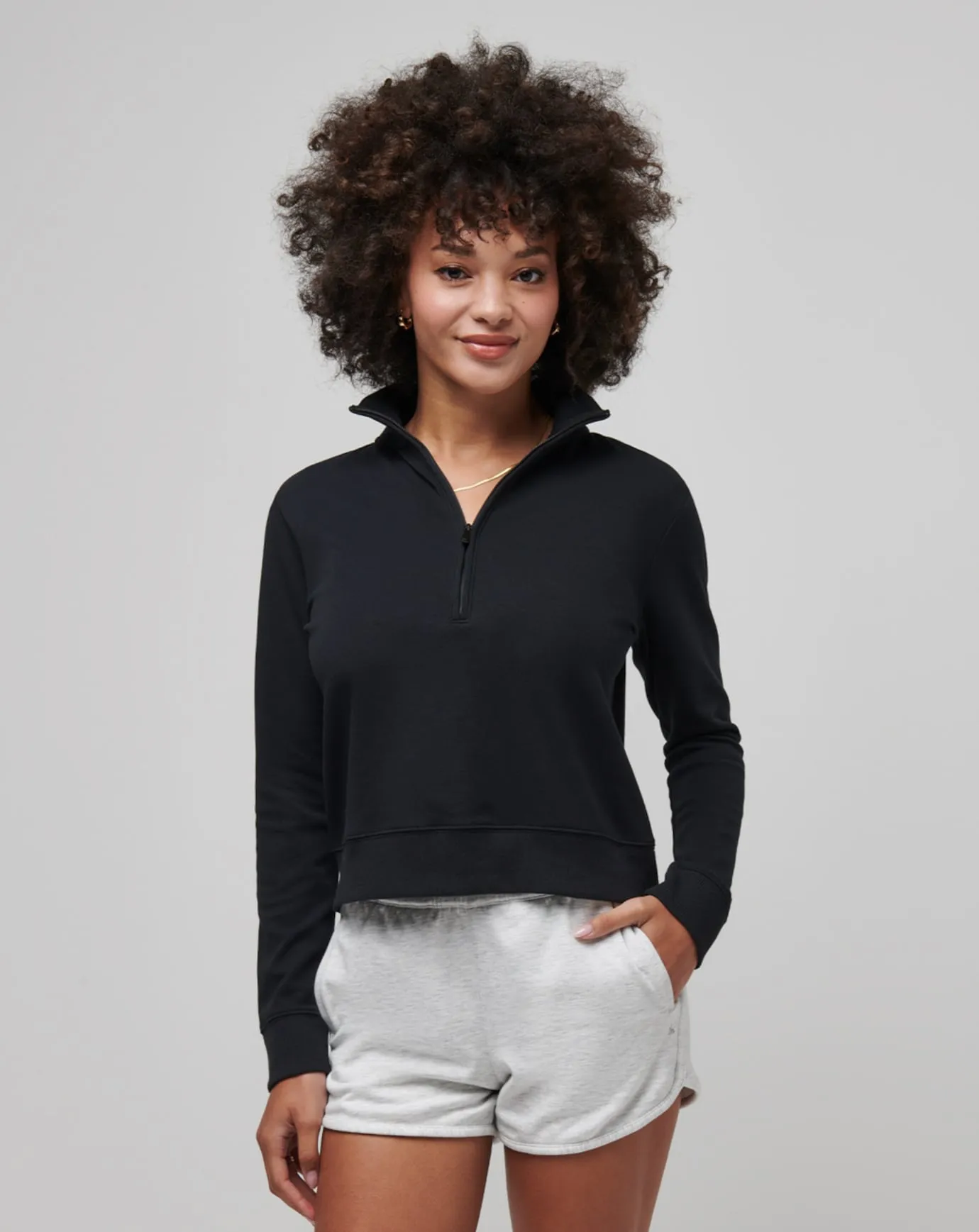 TravisMathew Women's Cloud Fleece Half Zip