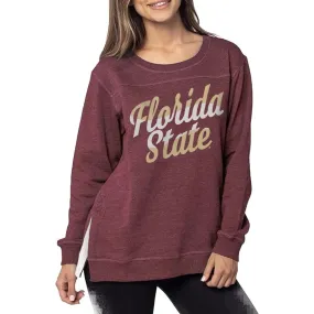 UG Apparel Women's Florida State Crew Fleece Tunic - Garnet